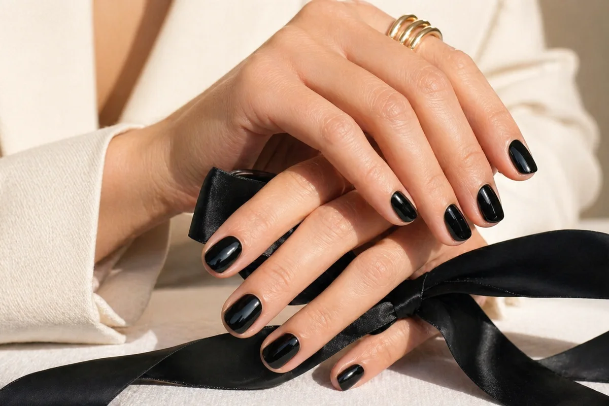 detalle de uñas aesthetic en uñas cuidadas