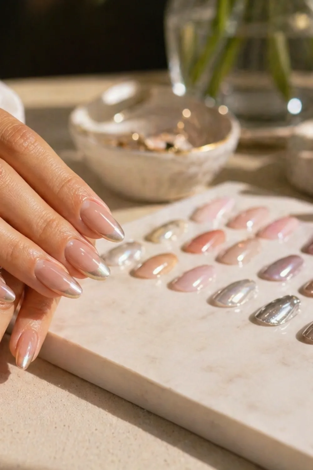 pin Pinterest de diseños de uñas con flores estilo belleza