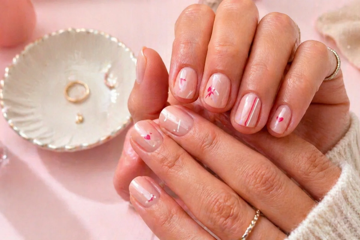 errores de manicura con tonos tendencia y acabado brillante