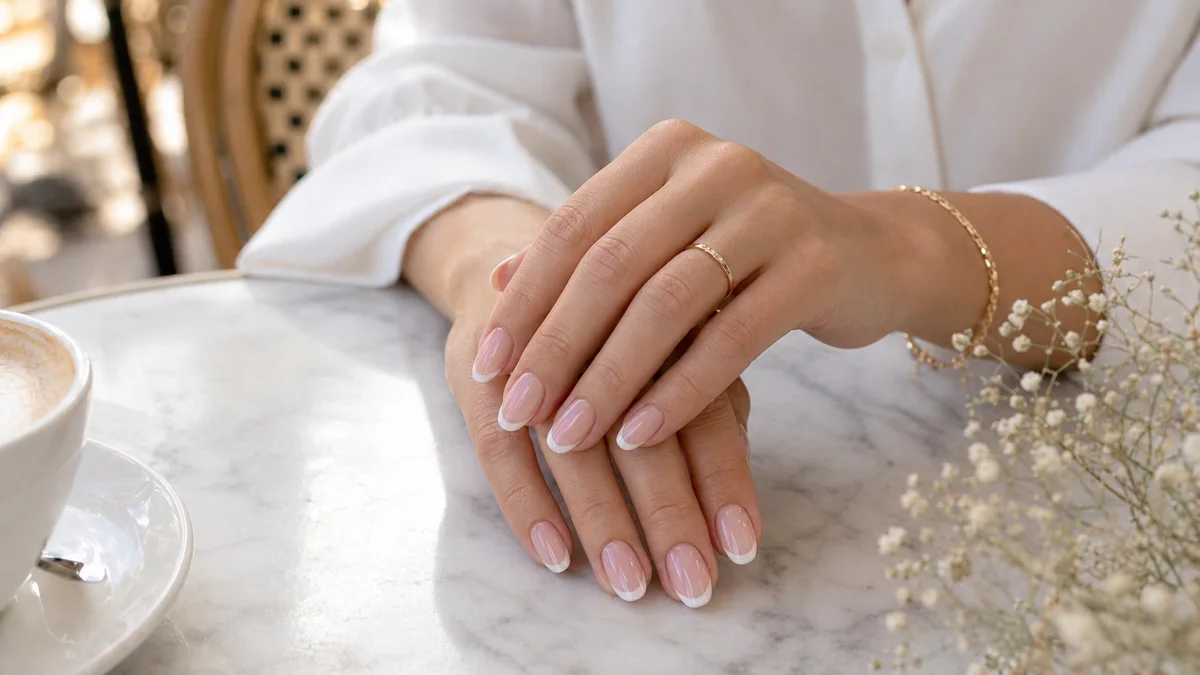 manicura francesa