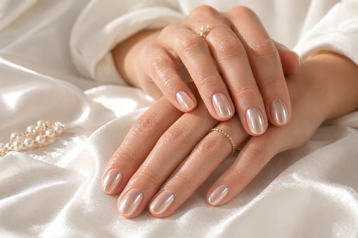 inspiración Pinterest de tendencias de uñas sin texto ni marcas