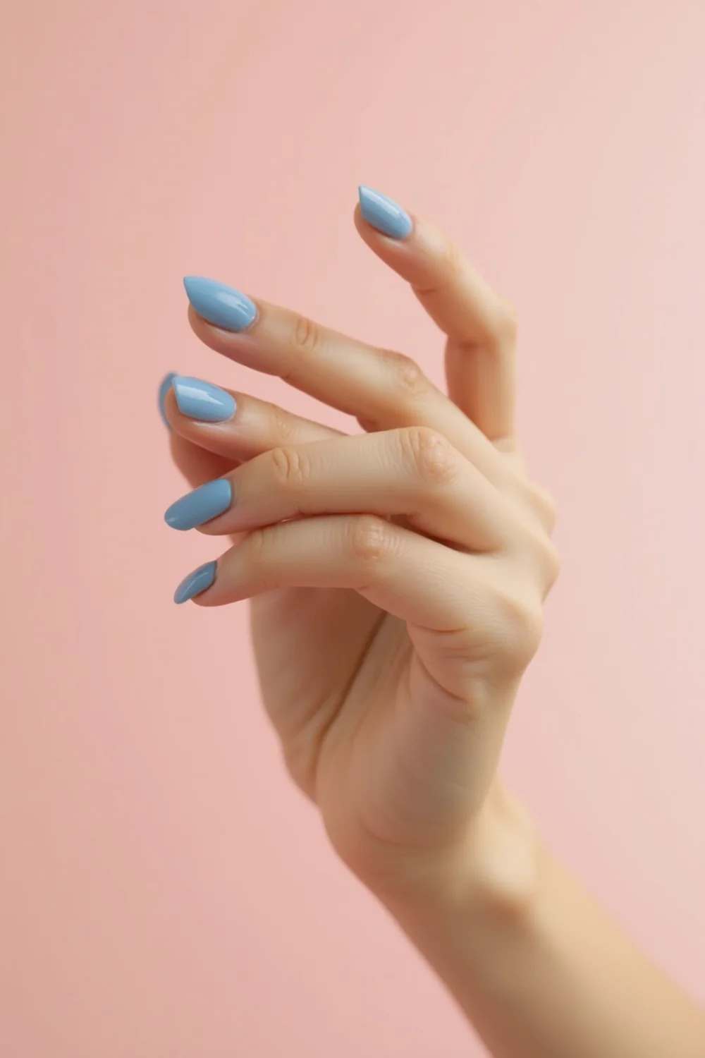 pin Pinterest de uñas azules estilo belleza