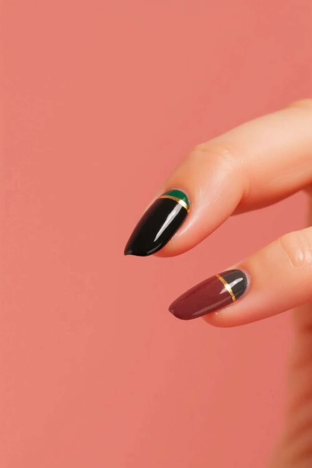 pin vertical de uñas ojo de gato con manicura elegante pin vertical de uñas ojo de gato con manicura elegante