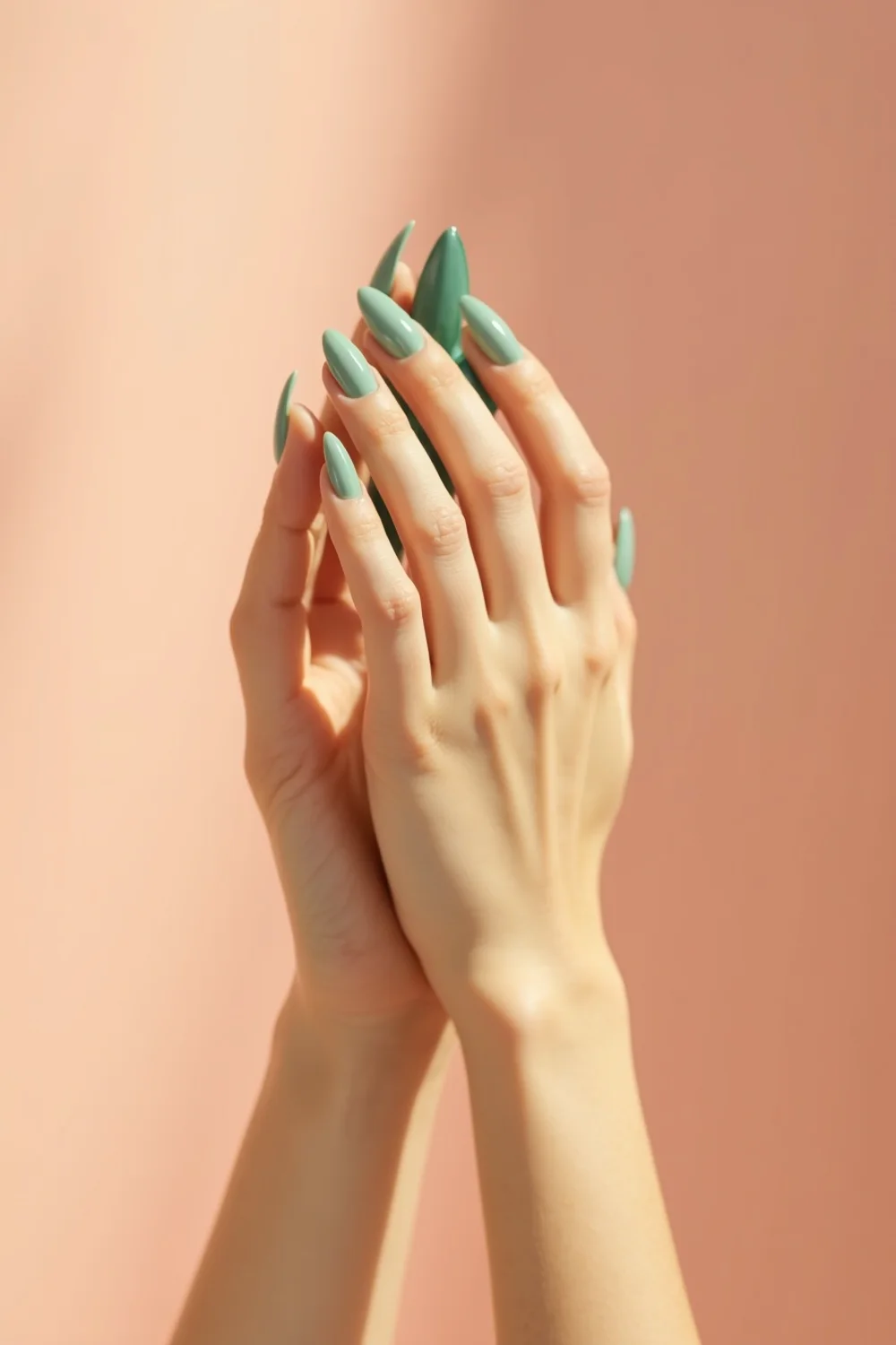 pin Pinterest de uñas verdes estilo belleza